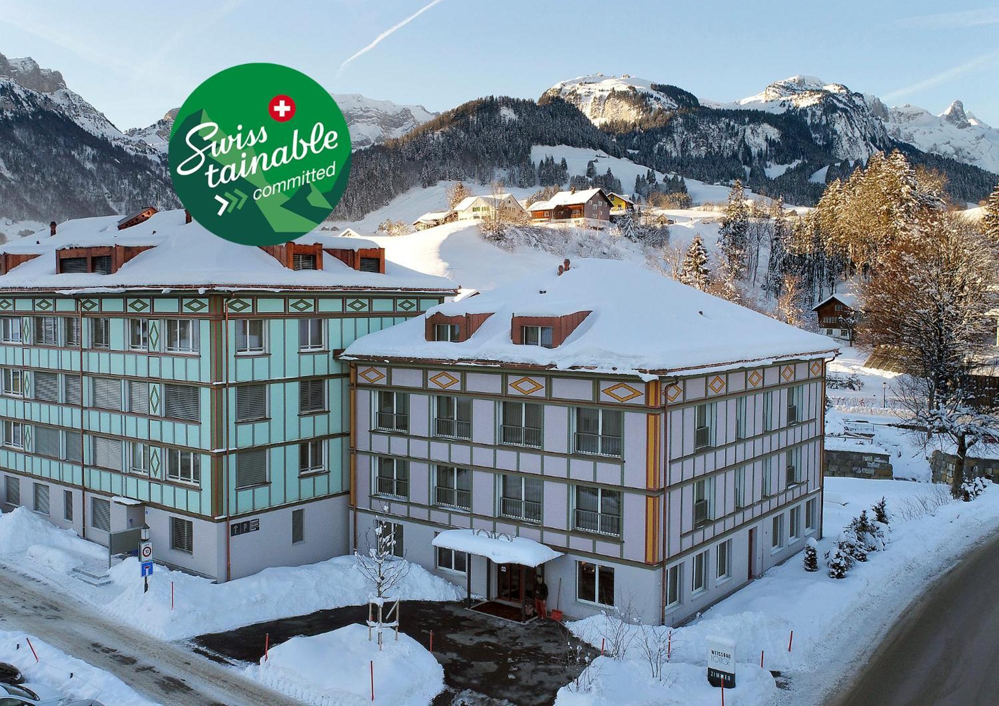 Lodge Hof Weissbad Bagian luar foto