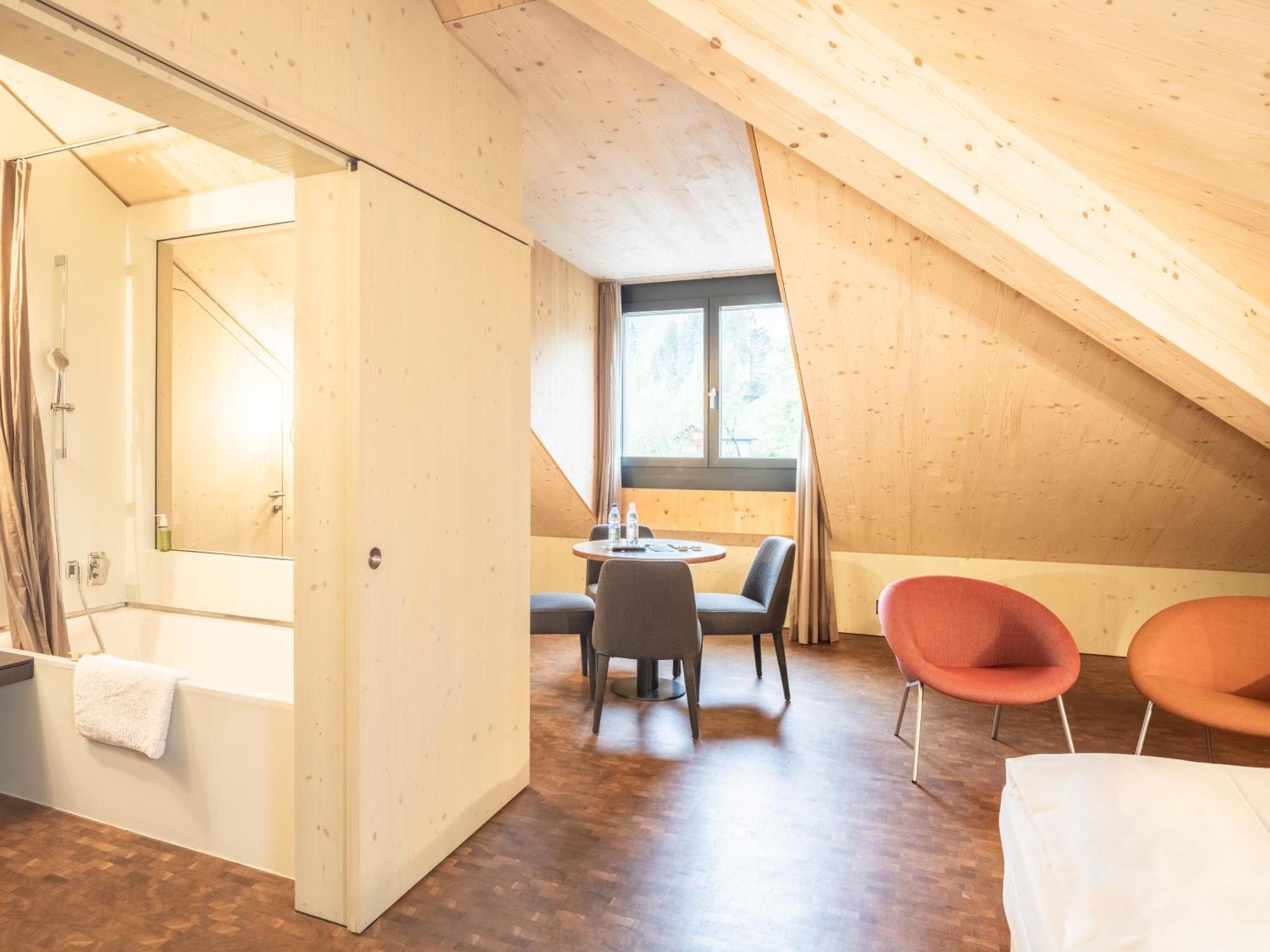 Lodge Hof Weissbad Bagian luar foto