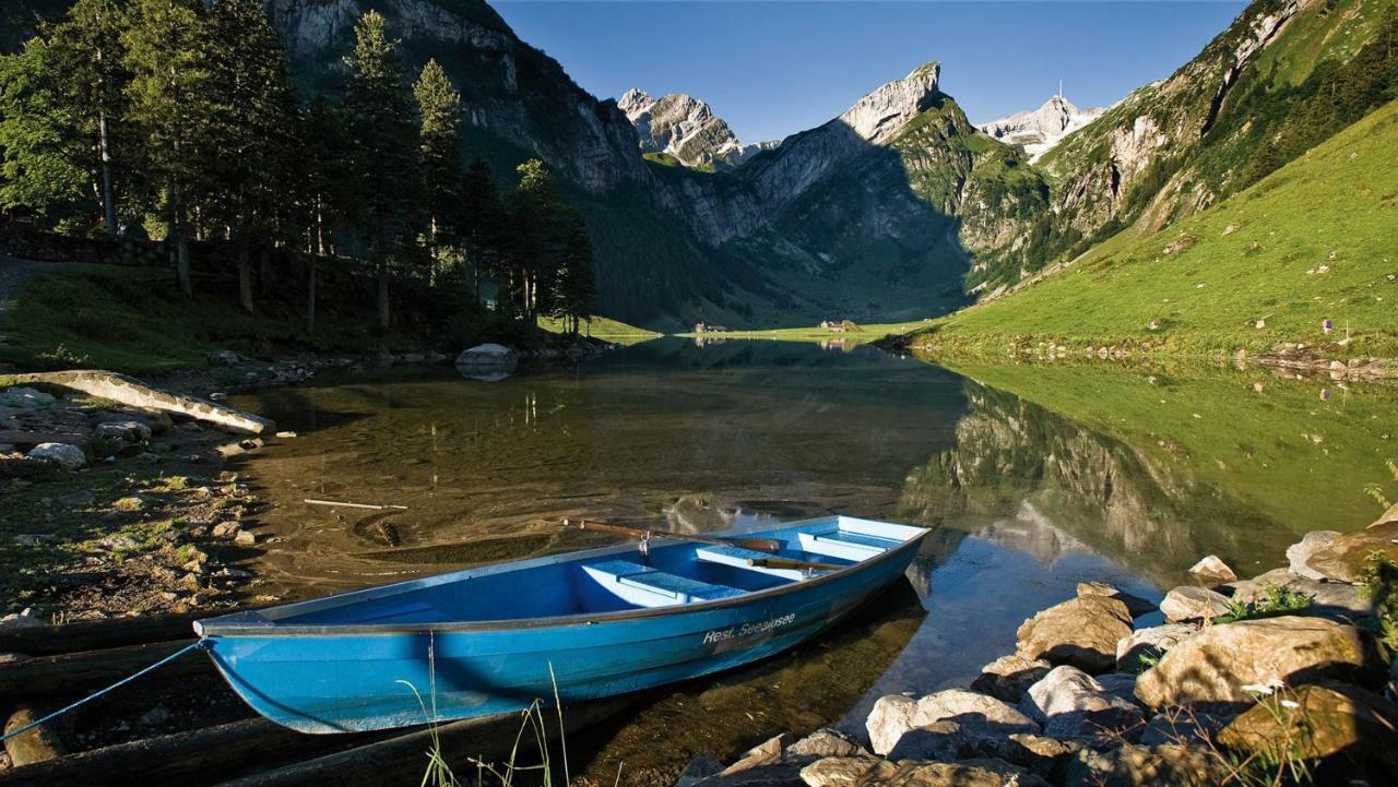 Lodge Hof Weissbad Bagian luar foto